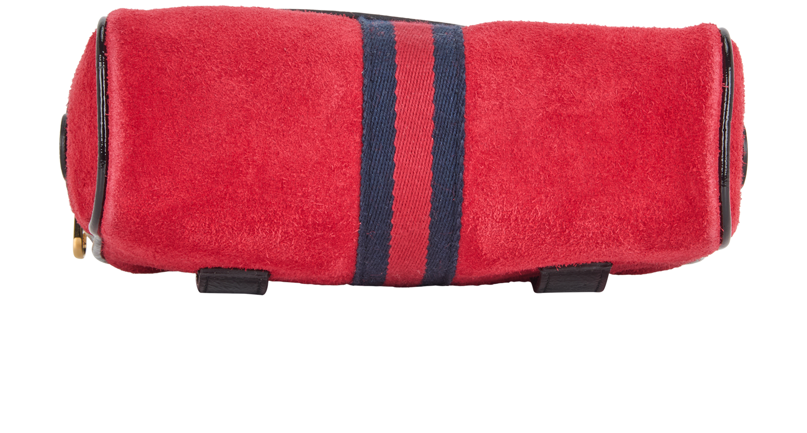 Small Ophidia Belt Bag, &pound;450, Handbags, Red, Leather/Suede, Top view